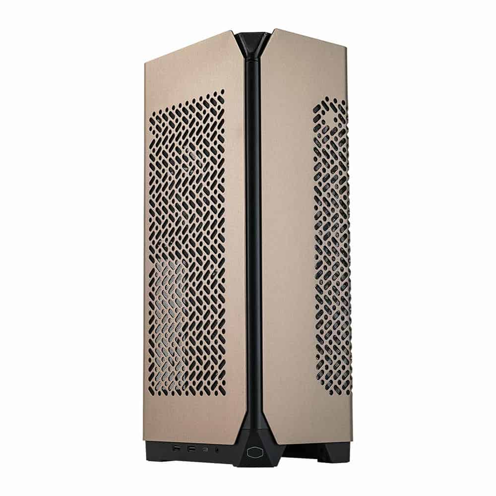 (image for) Cooler Master Ncore 100 MAX Bronze Mini Tower PC Gaming Case with 850W SFX PSU and 120mm AIO Cooler